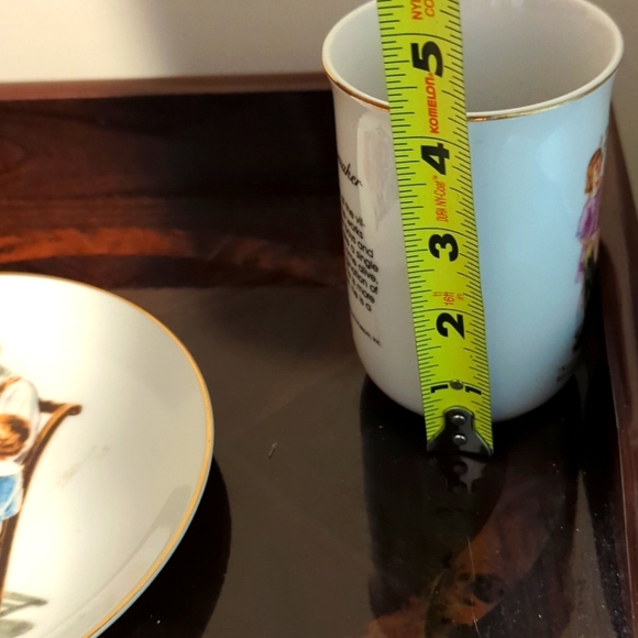 Norman Rockwell The Toymaker Vtg. 1982 Museum Mug Tea Cup/Saucer Set Christmas - Picture 7 of 10